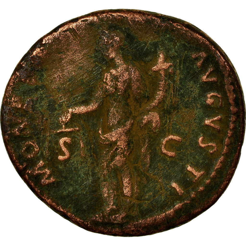Coin, Domitian, As, 92-94, Rome, VF(20-25), Bronze, RIC:756