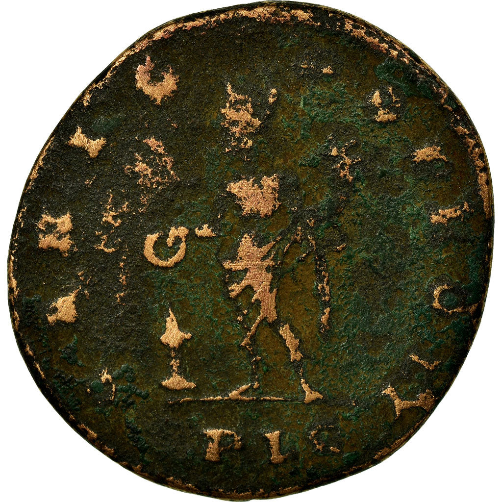 Moneda, Constantine I, Follis, AD 307-308, Lyon - Lugdunum, BC+, Bronce, RIC:259