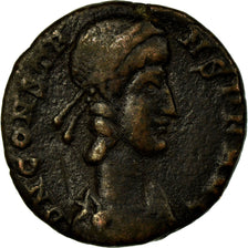 Coin, Constantine I, Half Maiorina, 348-350, Uncertain Mint, VF(20-25), Bronze