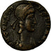 Coin, Constantine I, Half Maiorina, 348-350, Uncertain Mint, VF(20-25), Bronze