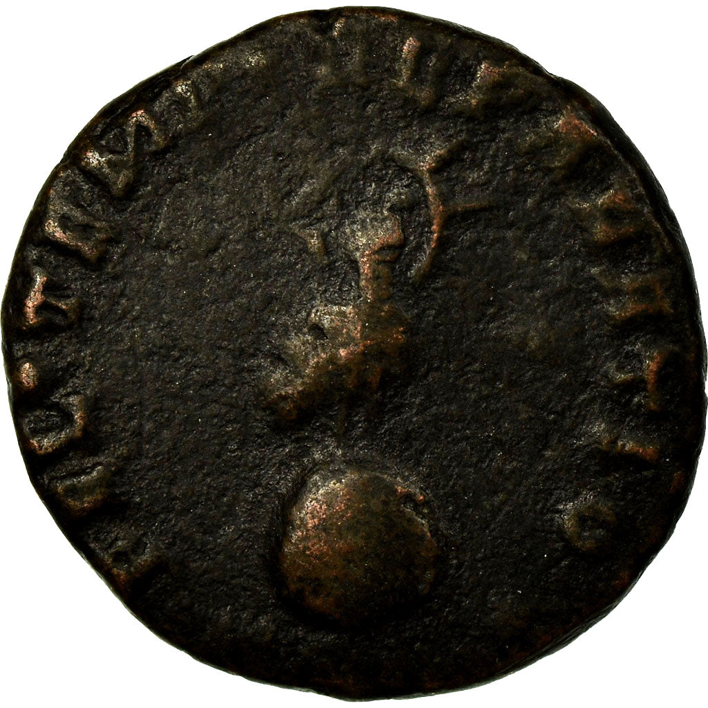 Coin, Constantine I, Half Maiorina, 348-350, Uncertain Mint, VF(20-25), Bronze