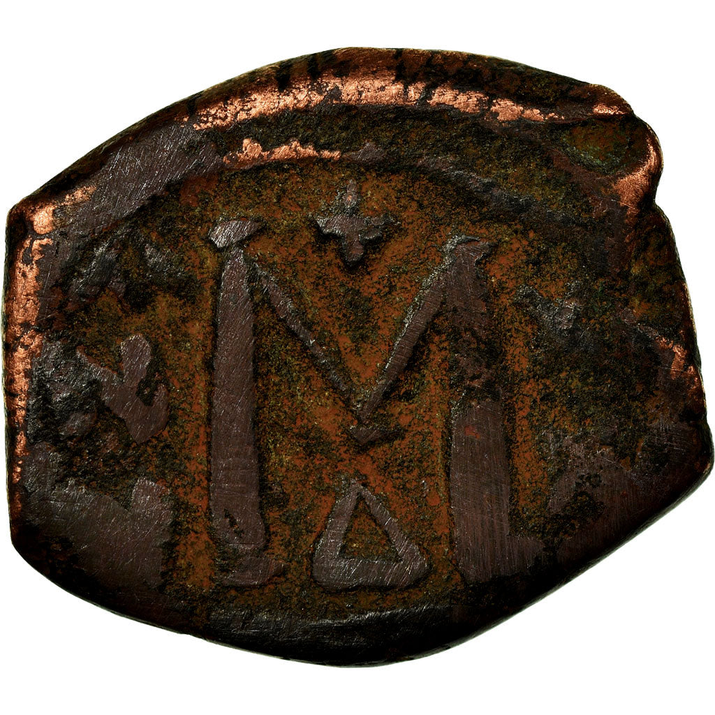 Coin, Heraclius, with Heraclius Constantine, Follis, 629-630, Uncertain Mint