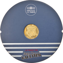 França, 200 Euro, Jean Paul Gaultier, 2017, Paris, MS(65-70), Dourado