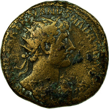 Coin, Hadrian, Dupondius, 118, Rome, VF(20-25), Bronze