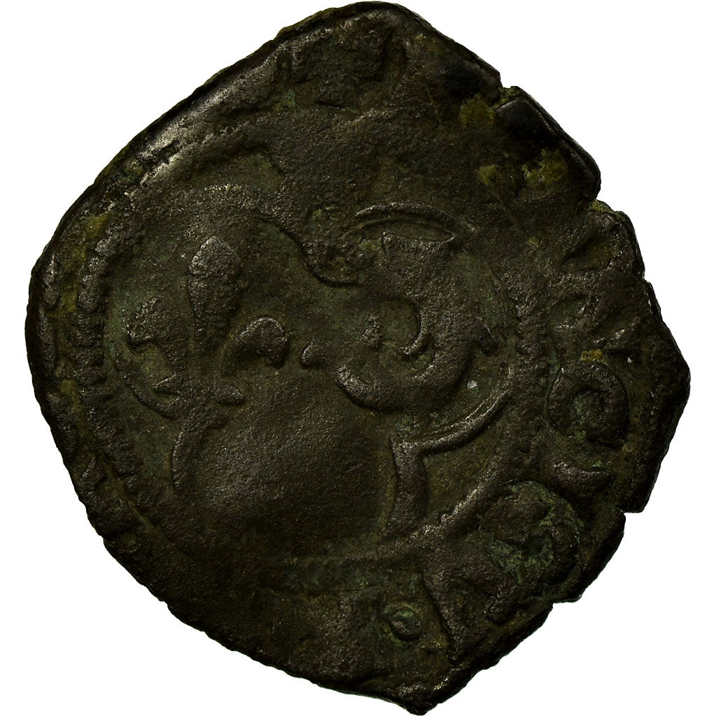 Moneta, Francia, François Ier, Denier tournois du Dauphiné, Uncertain Mint