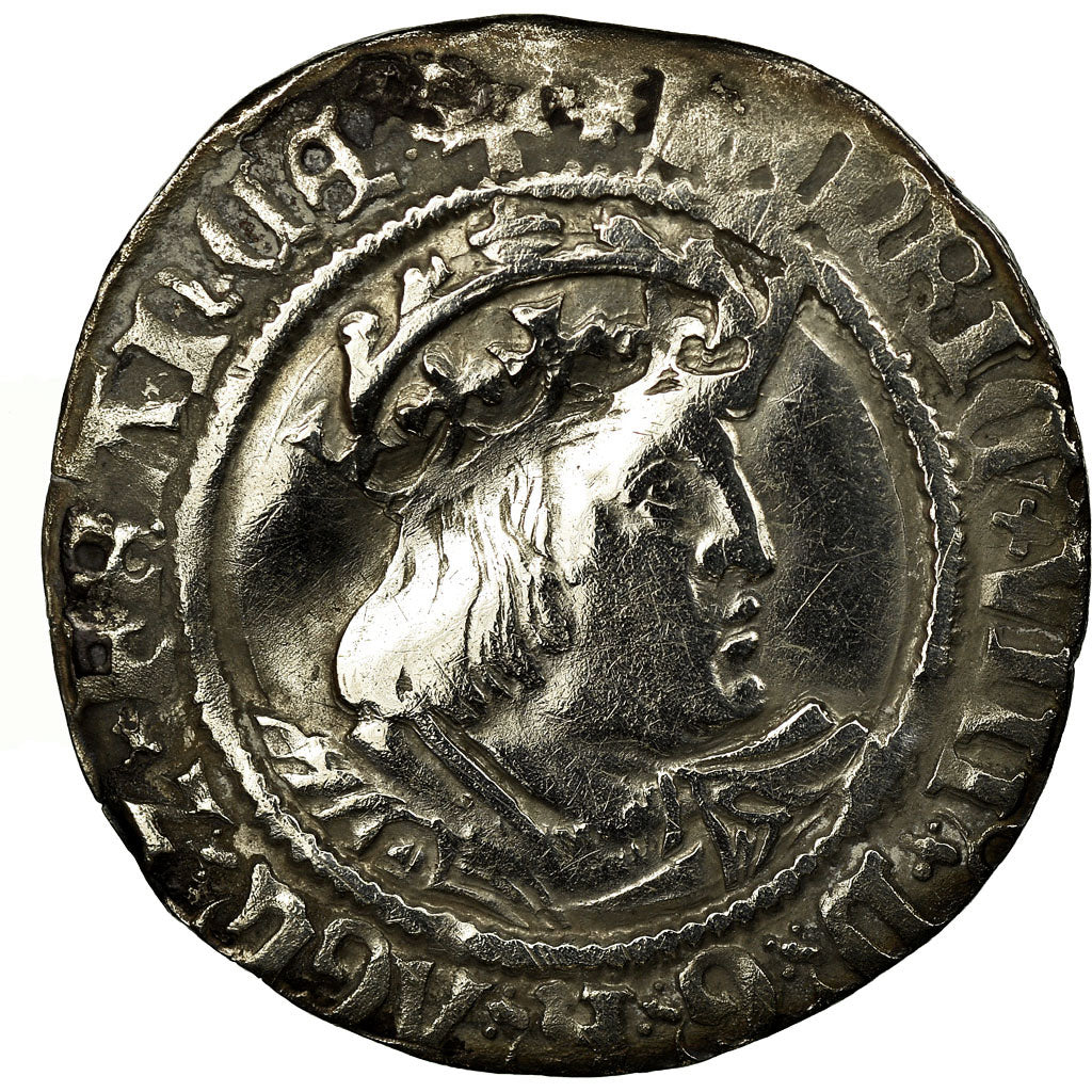 Coin, Great Britain, Henry VIII, Groat, 1526-1529, London, VF(30-35), Silver