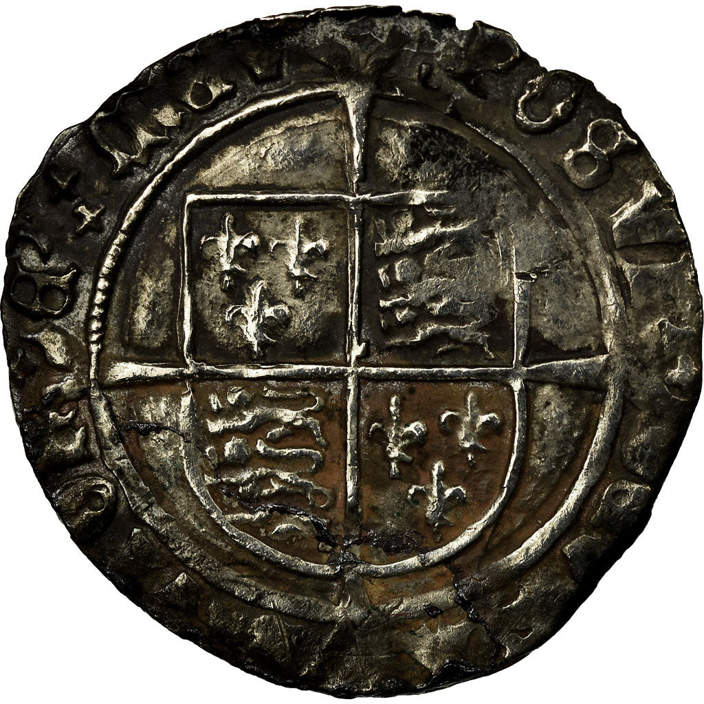 Coin, Great Britain, Henry VIII, Groat, 1526-1544, London, EF(40-45), Silver