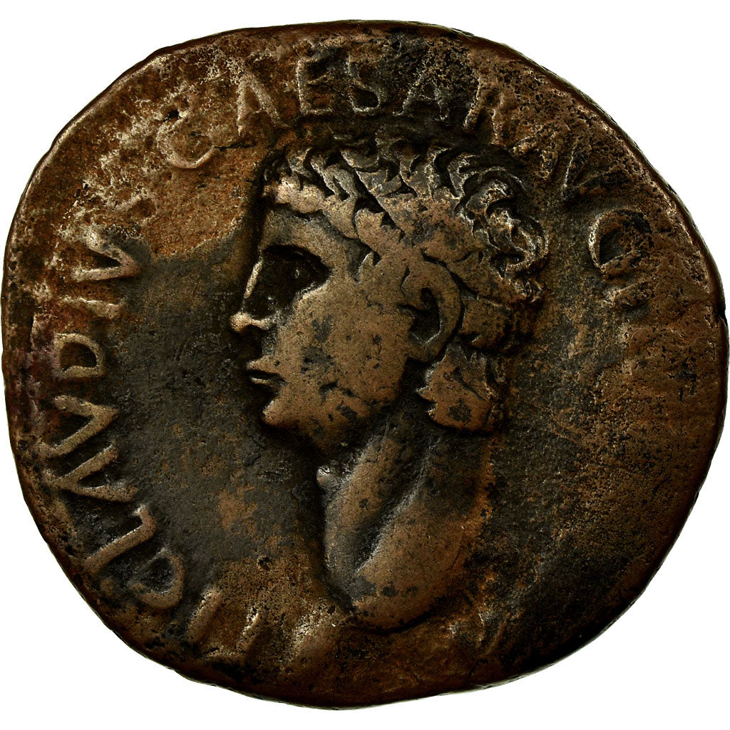 Coin, Claudius, Dupondius, 41-50, Rome, VF(30-35), Bronze, RIC:95