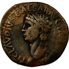 Coin, Claudius, Dupondius, 41-50, Rome, VF(30-35), Bronze, RIC:95