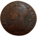 FRANCE, 5 Centimes, 1797, Strasbourg, VF(20-25), Bronze, Gadoury #126, 10.00