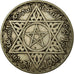 Coin, Morocco, Mohammed V, 200 Francs, AH 1372/1953, Paris, AU(50-53), Silver