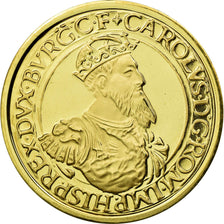 Coin, Belgium, Baudouin I, 50 Ecu, 1987, MS(65-70), Gold, KM:167