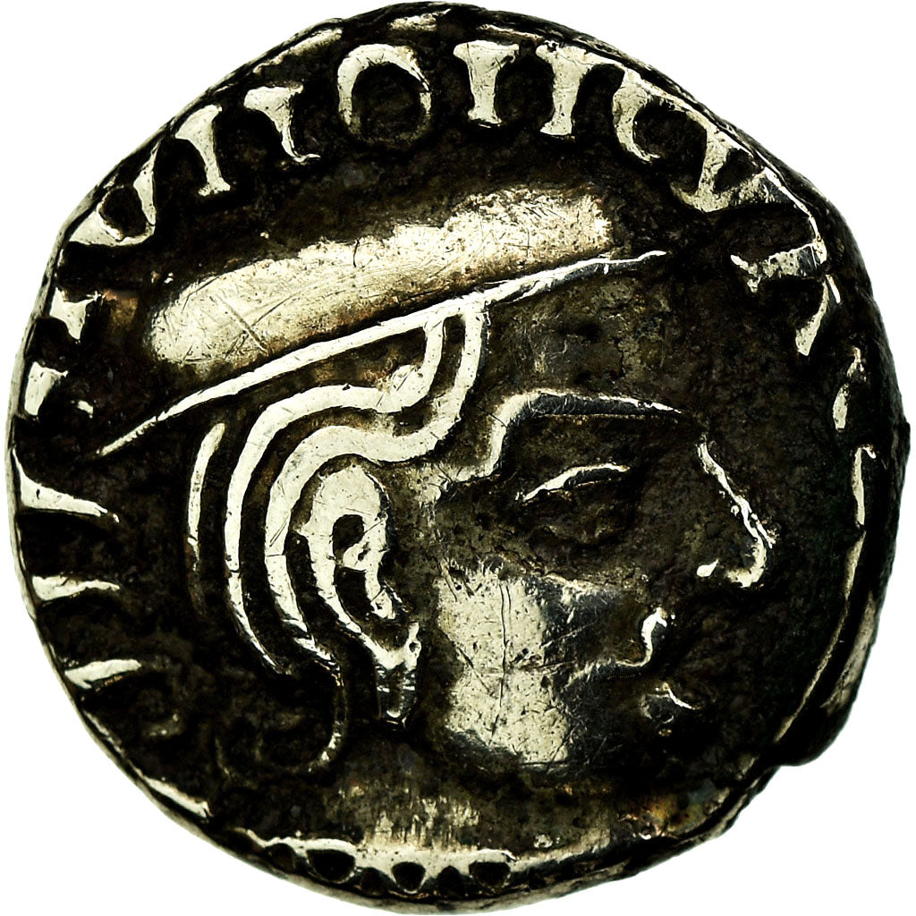 Coin, India, Western Satraps, Vijayasena, Drachm, 238-250, EF(40-45), Silver