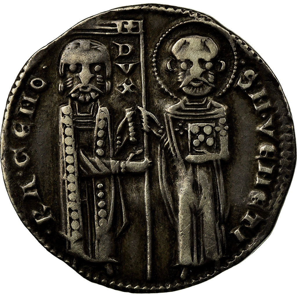 Coin, Italy, VENICE, Ranieri Zeno, Grosso, EF(40-45), Silver, Biaggi:2775