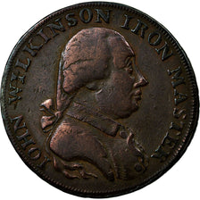 Coin, Great Britain, Warwickshire, John Wilkinson, Halfpenny Token, 1793