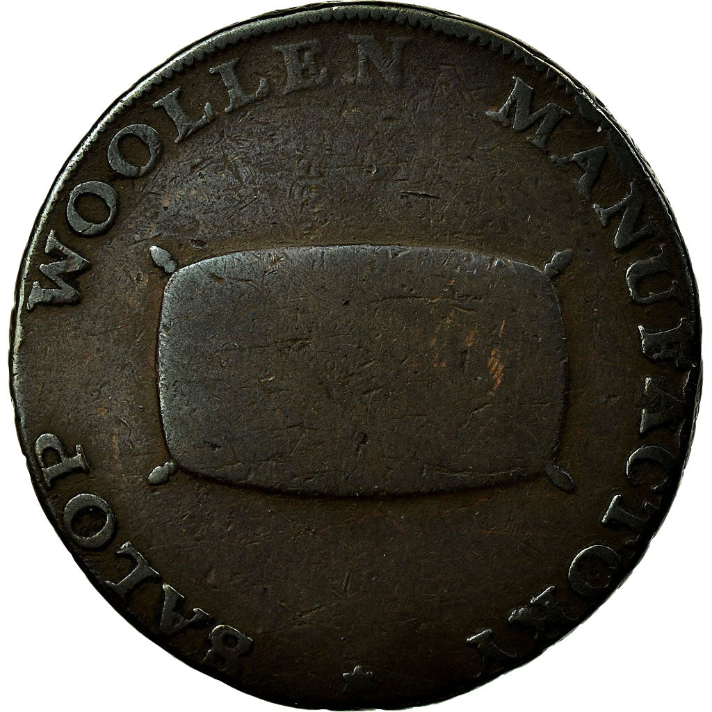Munten, Groot Bretagne, Shropshire, Halfpenny Token, 1794, Shrewsbury, FR