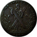 Coin, Scotland, Halfpenny Token, 1791, Edinburgh, Lothian, Rare, VF(30-35)
