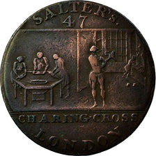 Moneta, Wielka Brytania, Middlesex, Salter's, Halfpenny Token, VF(20-25)