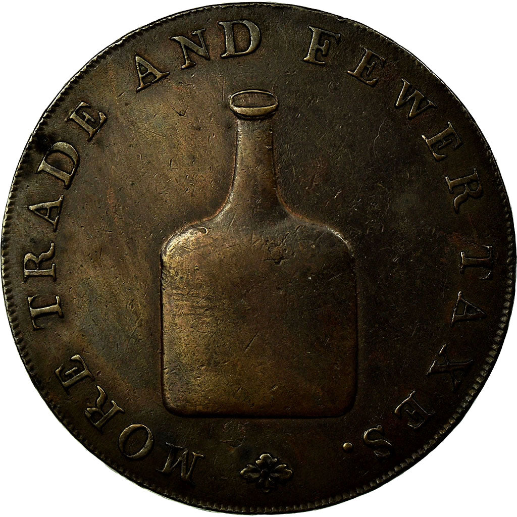Coin, Great Britain, Norfolk, Halfpenny Token, Norwich, EF(40-45), Copper