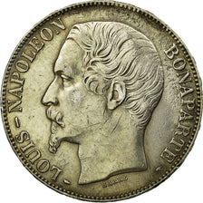 Coin, France, Napoléon III, 5 Francs, 1852, Paris, EF(40-45), Silver, KM:773.1
