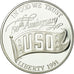 Coin, United States, Dollar, 1991, San Francisco, MS(63), Silver, KM:232