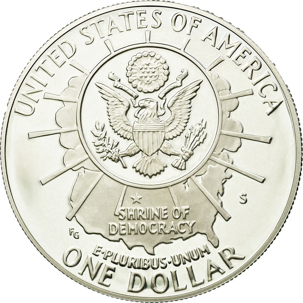 Coin, United States, Dollar, 1991, San Francisco, MS(64), Silver, KM:229
