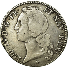 Moneta, Francja, Louis XV, Écu au bandeau, 1765, Toulouse, VF(20-25), Srebro