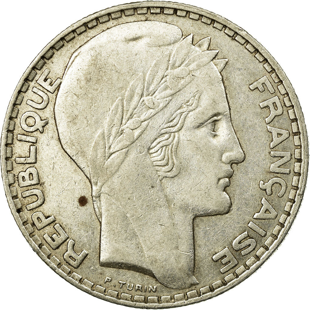 Coin, France, Turin, 20 Francs, 1929, Paris, VF(30-35), Silver, KM:879