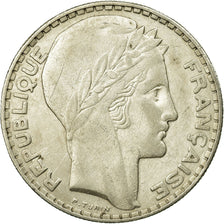 Coin, France, Turin, 20 Francs, 1933, Paris, VF(30-35), Silver, KM:879