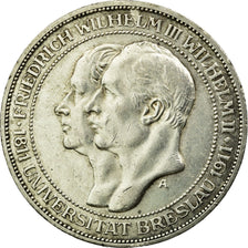 Coin, German States, PRUSSIA, Wilhelm II, 3 Mark, 1911, Berlin, AU(55-58)