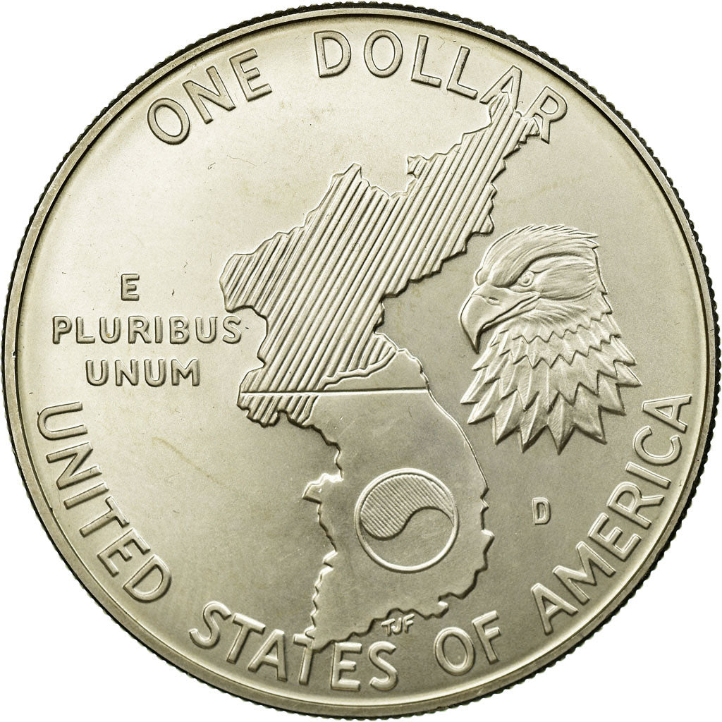 Coin, United States, Dollar, 1991, U.S. Mint, Denver, MS(63), Silver, KM:231