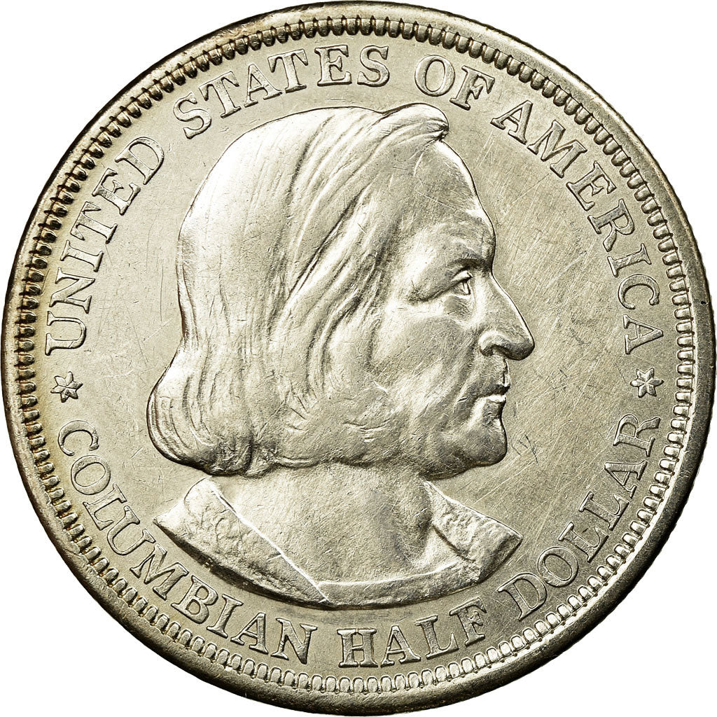 Coin, United States, Half Dollar, 1893, U.S. Mint, Philadelphia, AU(50-53)