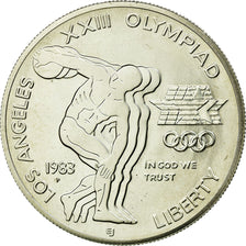 Coin, United States, Dollar, 1983, U.S. Mint, Philadelphia, MS(63), Silver
