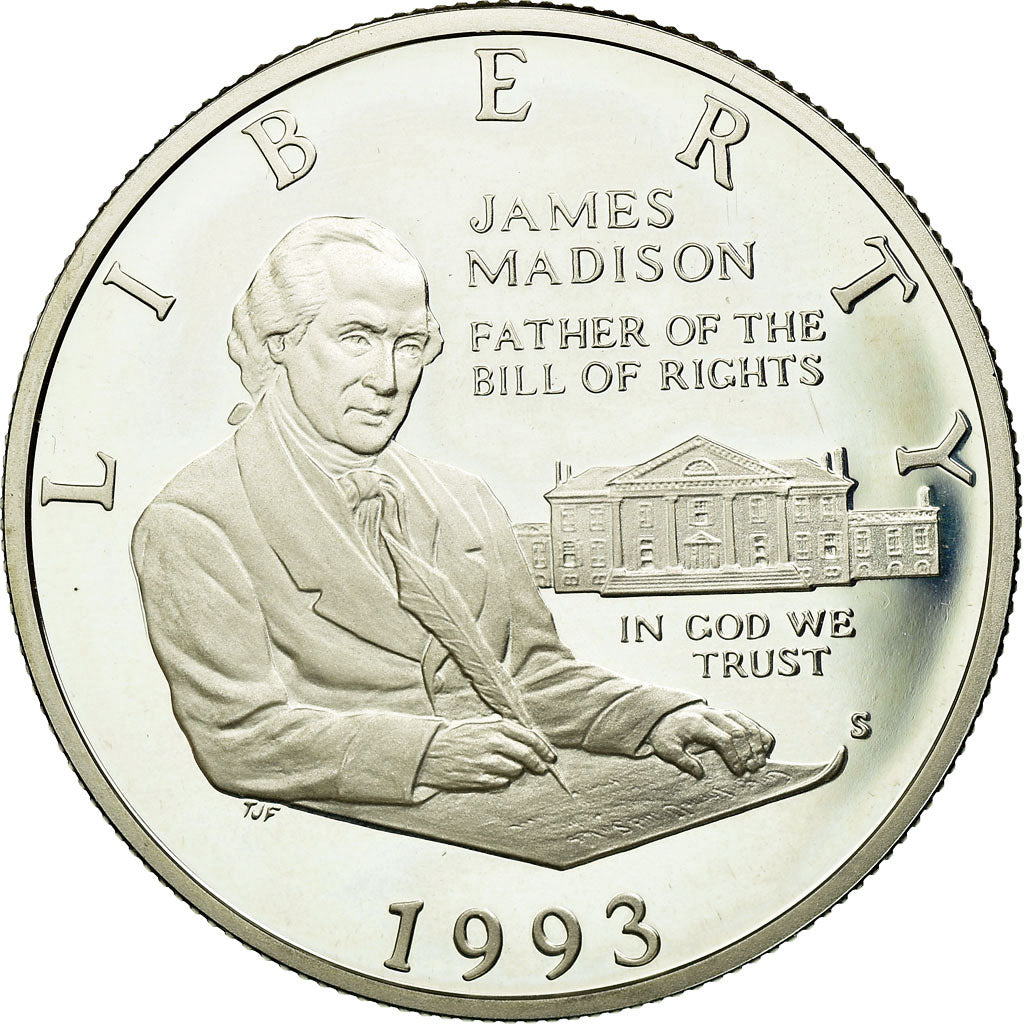 Coin, United States, Half Dollar, 1993, U.S. Mint, San Francisco, MS(65-70)