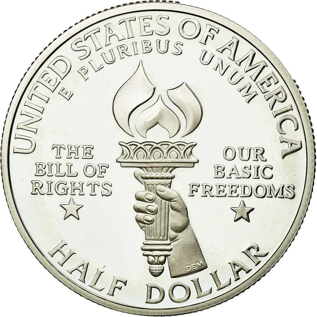 Coin, United States, Half Dollar, 1993, U.S. Mint, San Francisco, MS(65-70)