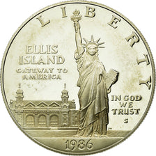 Coin, United States, Dollar, 1986, U.S. Mint, San Francisco, MS(64), Silver