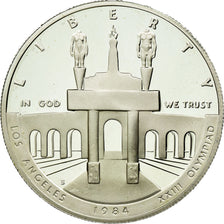 Coin, United States, Dollar, 1984, U.S. Mint, San Francisco, MS(64), Silver