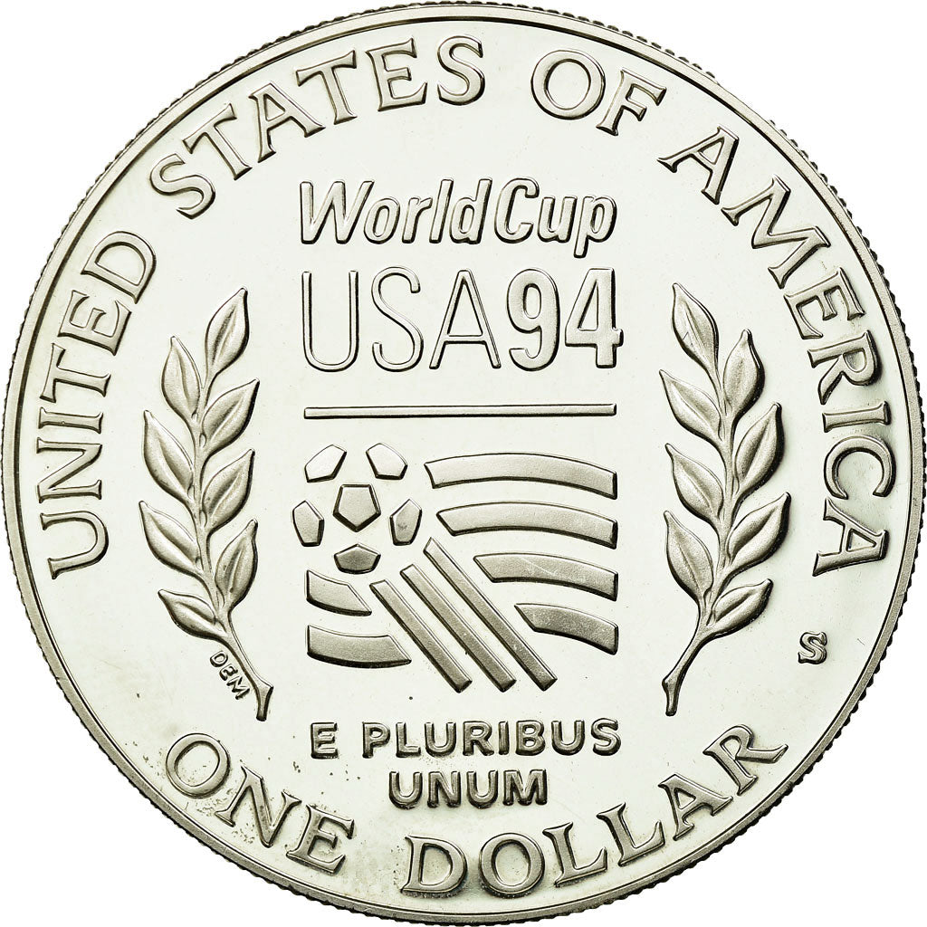Coin, United States, Dollar, 1994, U.S. Mint, San Francisco, MS(64), Silver