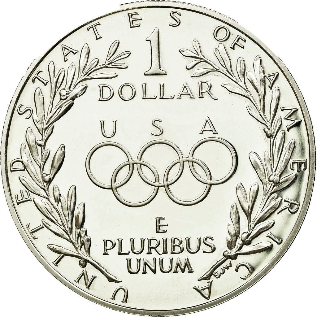 Coin, United States, Dollar, 1988, U.S. Mint, San Francisco, MS(63), Silver