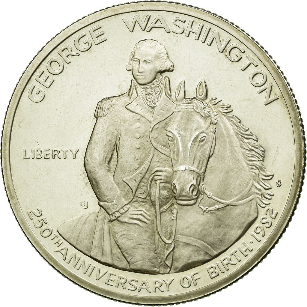 Coin, United States, Half Dollar, 1982, U.S. Mint, San Francisco, MS(63)