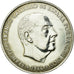 Coin, Spain, Caudillo and regent, 100 Pesetas, 1966, AU(55-58), Silver, KM:797