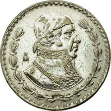 Coin, Mexico, Peso, 1966, Mexico City, EF(40-45), Silver, KM:459
