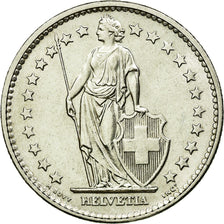 Coin, Switzerland, 2 Francs, 1965, Bern, MS(64), Silver, KM:21