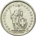 Coin, Switzerland, 2 Francs, 1965, Bern, MS(64), Silver, KM:21