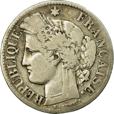 Münze, Frankreich, Cérès, 2 Francs, 1871, Paris, S, Silber, KM:817.1