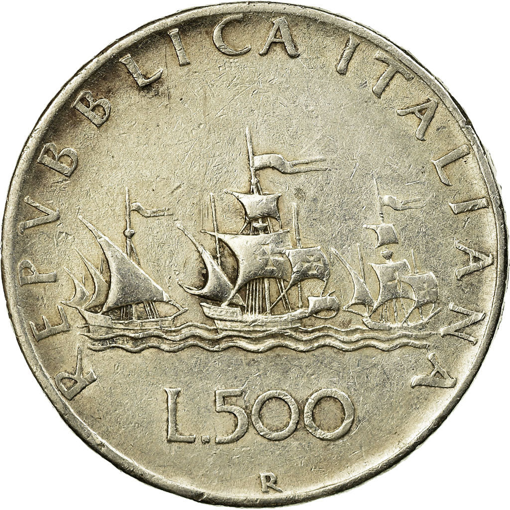 Moneta, Italia, 500 Lire, 1958, Rome, BB, Argento, KM:98