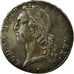 Munten, Frankrijk, Louis XV, Écu au bandeau, 1743, Rouen, ZF, Zilver