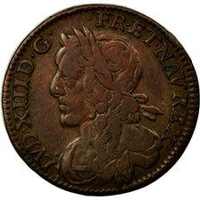 Francia, Token, Louis XIII, type au Dauphin, Futur Louis XIV, 1641, BB, Rame