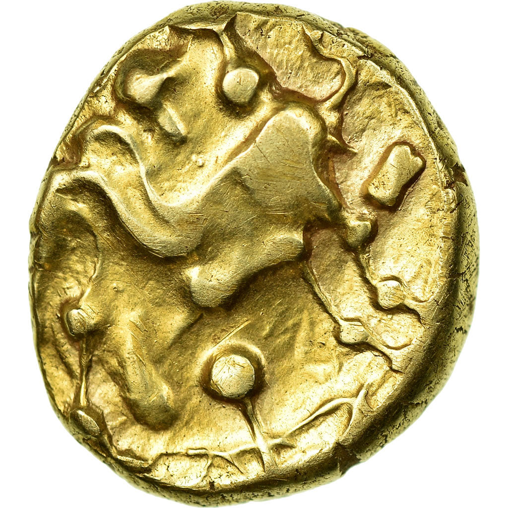 Coin, Ambiani, Stater, VF(30-35), Gold, Delestrée:160