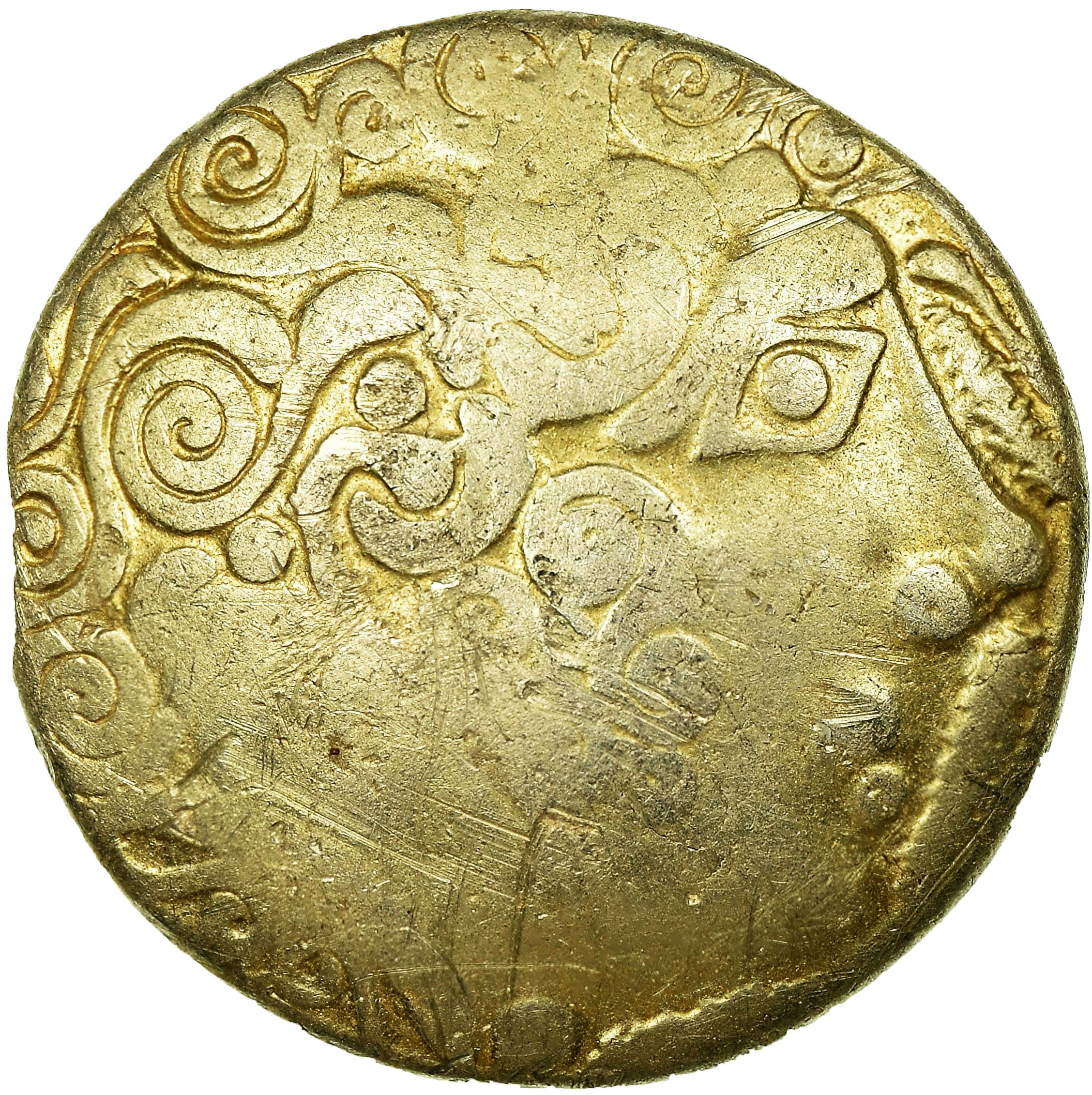 Coin, Caletes, Hemistater, Unpublished, VF(30-35), Gold, RIC:98var